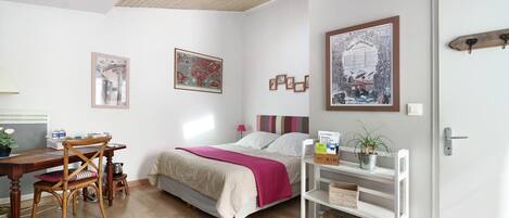 1 chambre, Wi-Fi, draps fournis