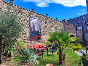 Terrace/patio - Bed and breakfast Les Carmélites - La Campagne (Guingamp)