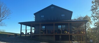 Unplug & Unwind: Private 4BR Farmhouse with Wraparound Porch & Scenic Views