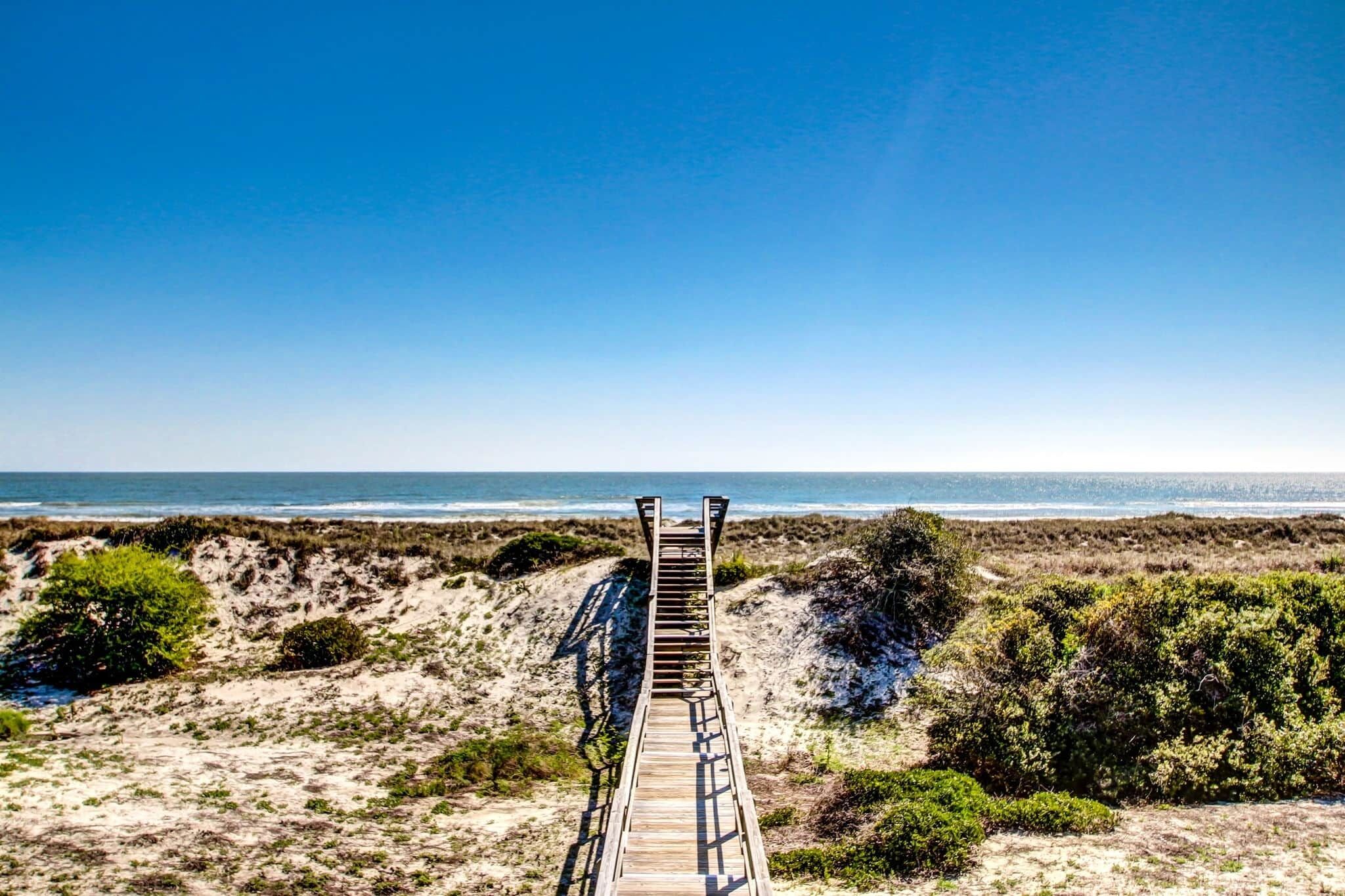 Liegestühle, Strandtücher