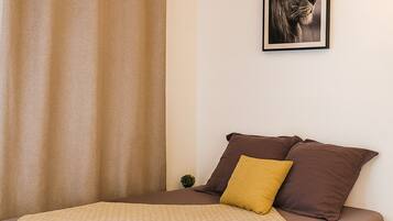 2 chambres, fer et planche Ă repasser, Wi-Fi, draps fournis