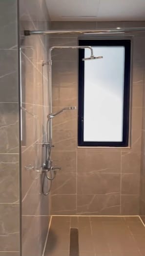 Towels, soap, toilet paper