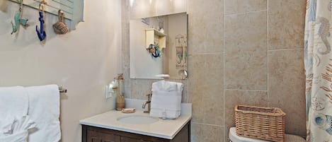 Apartment, 1 Queen-Bett und Schlafsofa (Cross Creek 29D) | Badezimmer