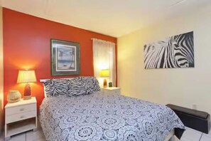 2 slaapkamers, een strijkplank/strijkijzer, gratis wifi, beddengoed