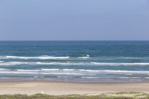 On the beach - Beachfront 3BR condo with Gulf views, 2 pools, hot tub & beach access! (South Padre Island)