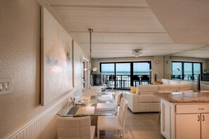 Interior - Modern beachfront condo with Gulf views, pool, hot tub & beach access! (South Padre Island)
