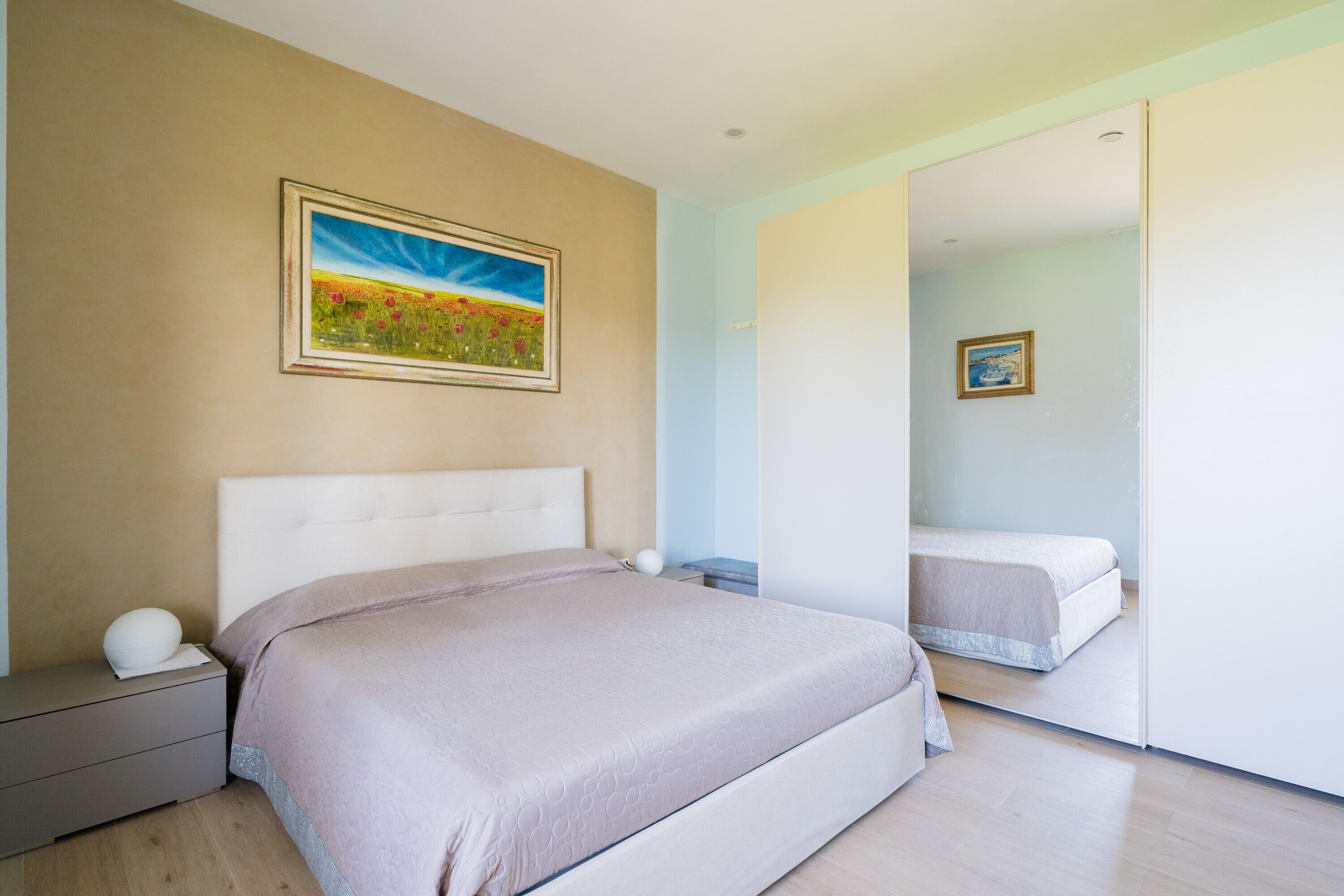2 bedrooms, iron/ironing board