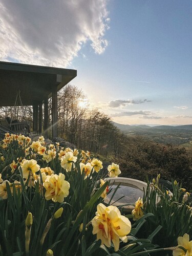 Blue Ridge Modern Retreat • Event-Ready 5BR • Appalachian Views • Near Roanoke