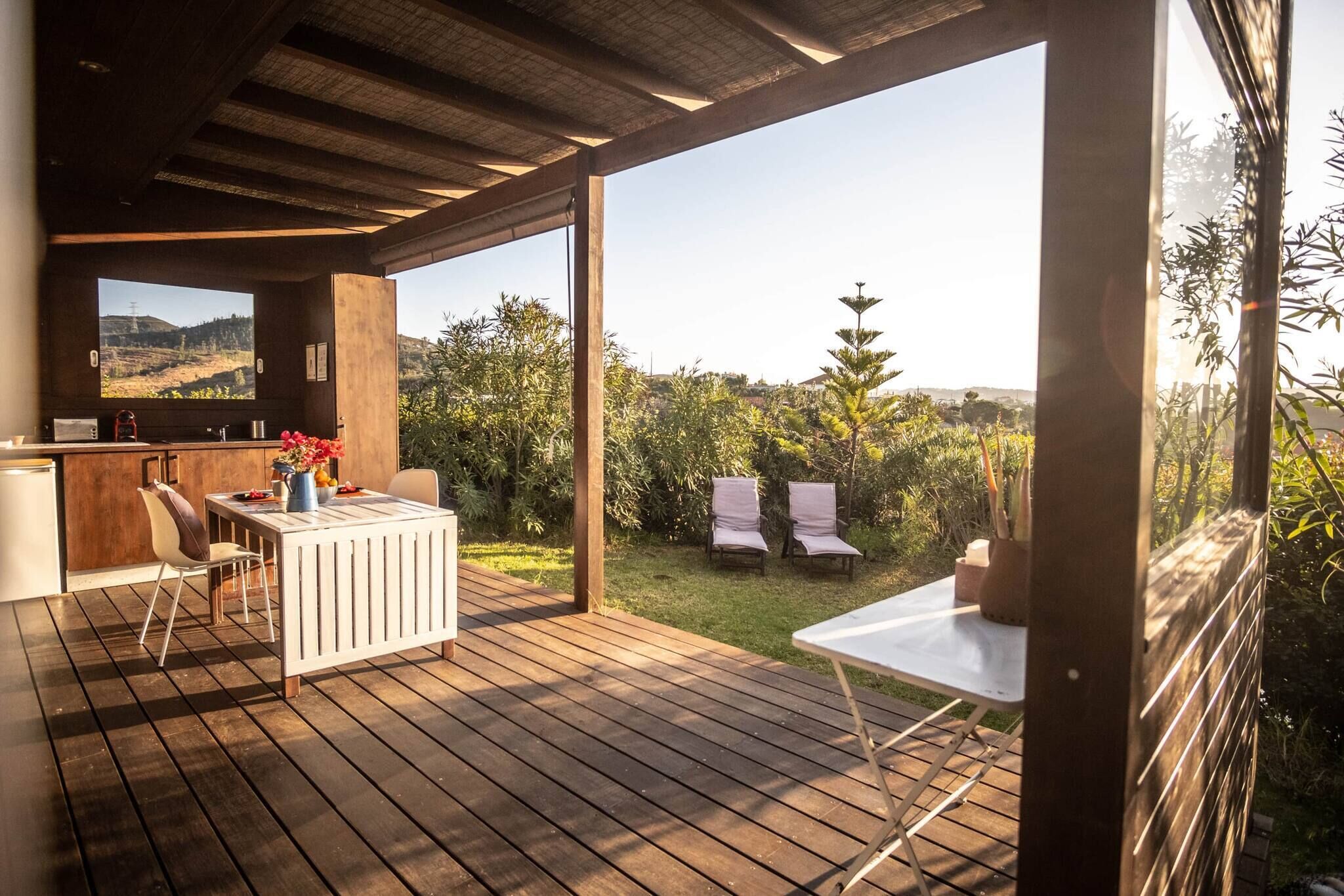 Bungalow, 1 phòng ngủ, sân hiên, quang cảnh vườn | Khu ẩm thực ngoài trời