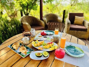 Bungalow, 1 Bedroom, Patio, Garden View | Outdoor dining - 'silves' Cabin-cato Preto-adults-only Guesthouse (Silves)