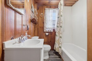 Dusche, Handtücher, Toilettenpapier
