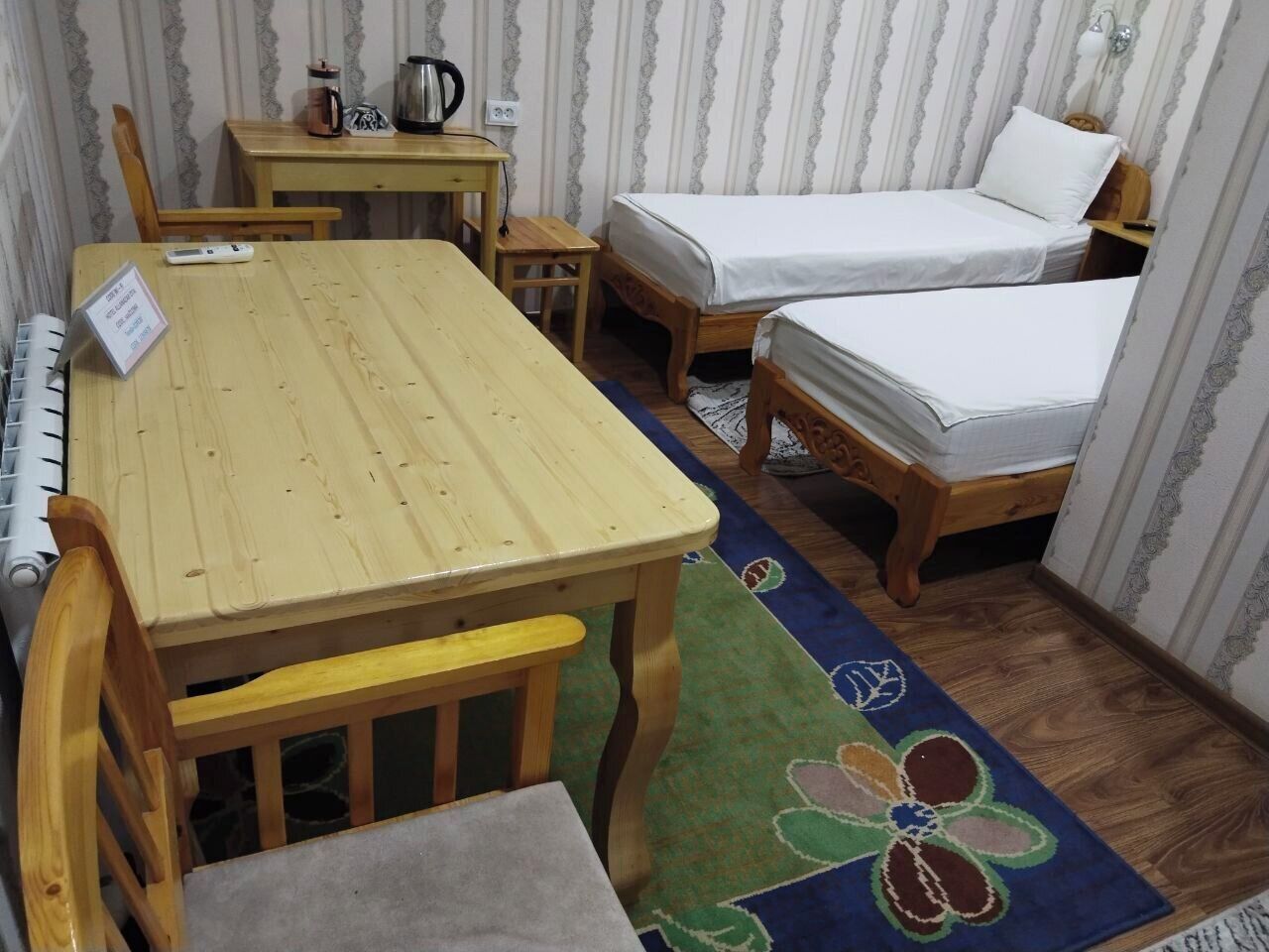 Chambre avec lits jumeaux, vue ville