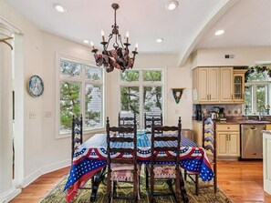 Dining - Oceanfront 6BR House w/ Elevator + Decks (Bethany Beach)