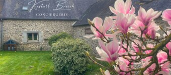 Nice stoned house with garden between Saint Malo & Mont Saint Michel