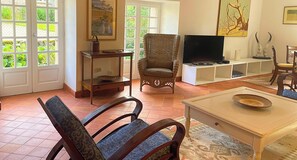 TV, fireplace, computer monitors, printers - Nice stoned house with garden between Saint Malo & Mont Saint Michel (Baguer-Morvan)