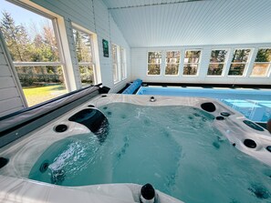 Bubbelpool inomhus