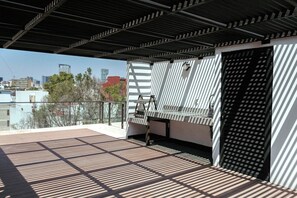 Terrace/patio - A Stylish Retreat in Roma Norte (Mexico City)