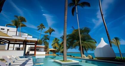 Award-Winning Beachfront Resort Penthouse | Pools, Dining & Kite Beach