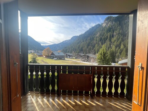 « Duplex à Châtel - Vue montagne » avec balcon, garage et Wi-Fi