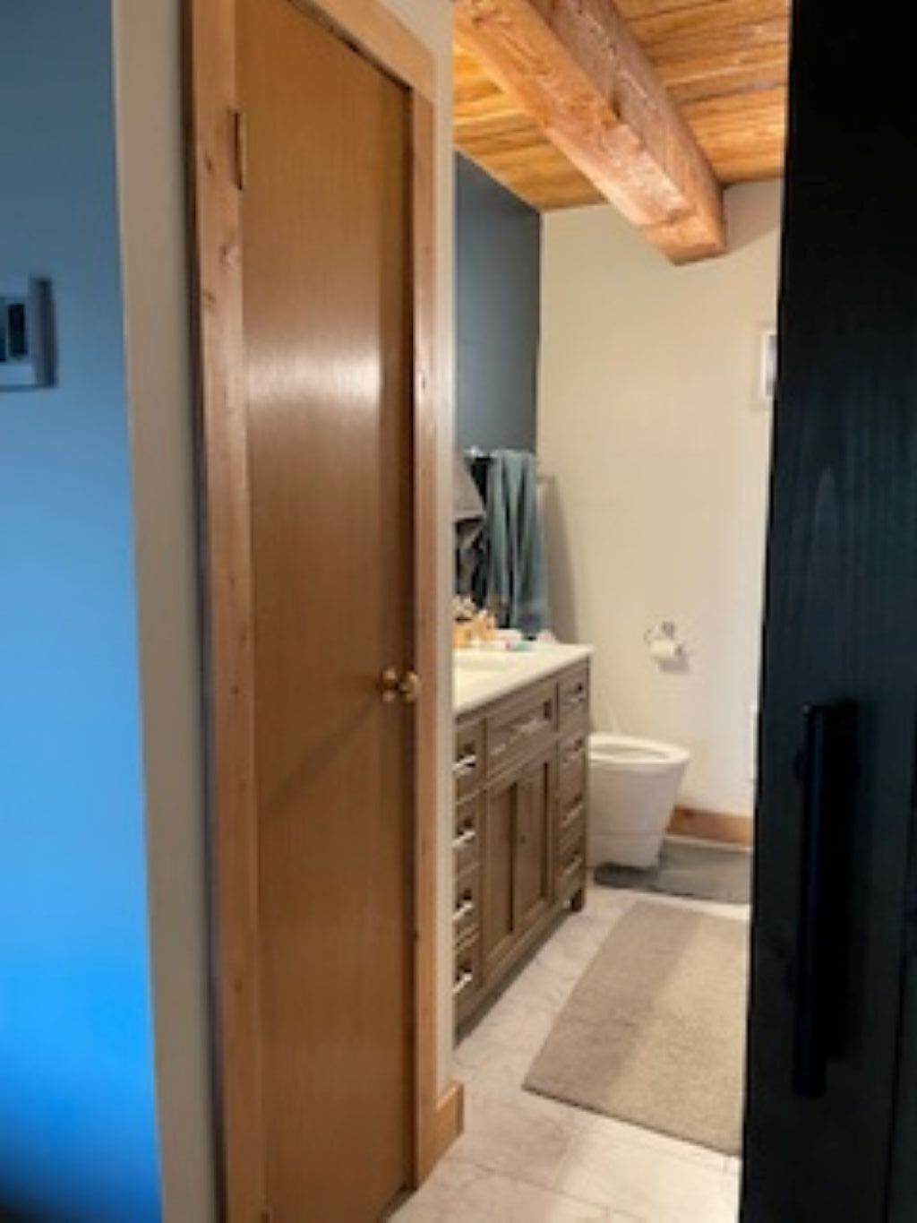 Towels, toilet paper
