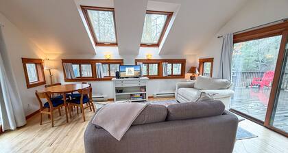 Skylit Cottage Walk to Downtown Glen Arbor | Deck
