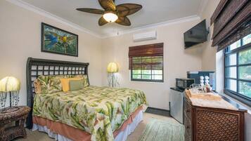 4 habitaciones, tabla de planchar con plancha, internet y ropa de cama