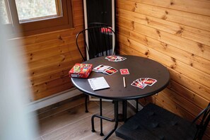 Games room - Mountain Retreat Studio with Forest & River Views by Cyprus Horizons (Pano Platres)