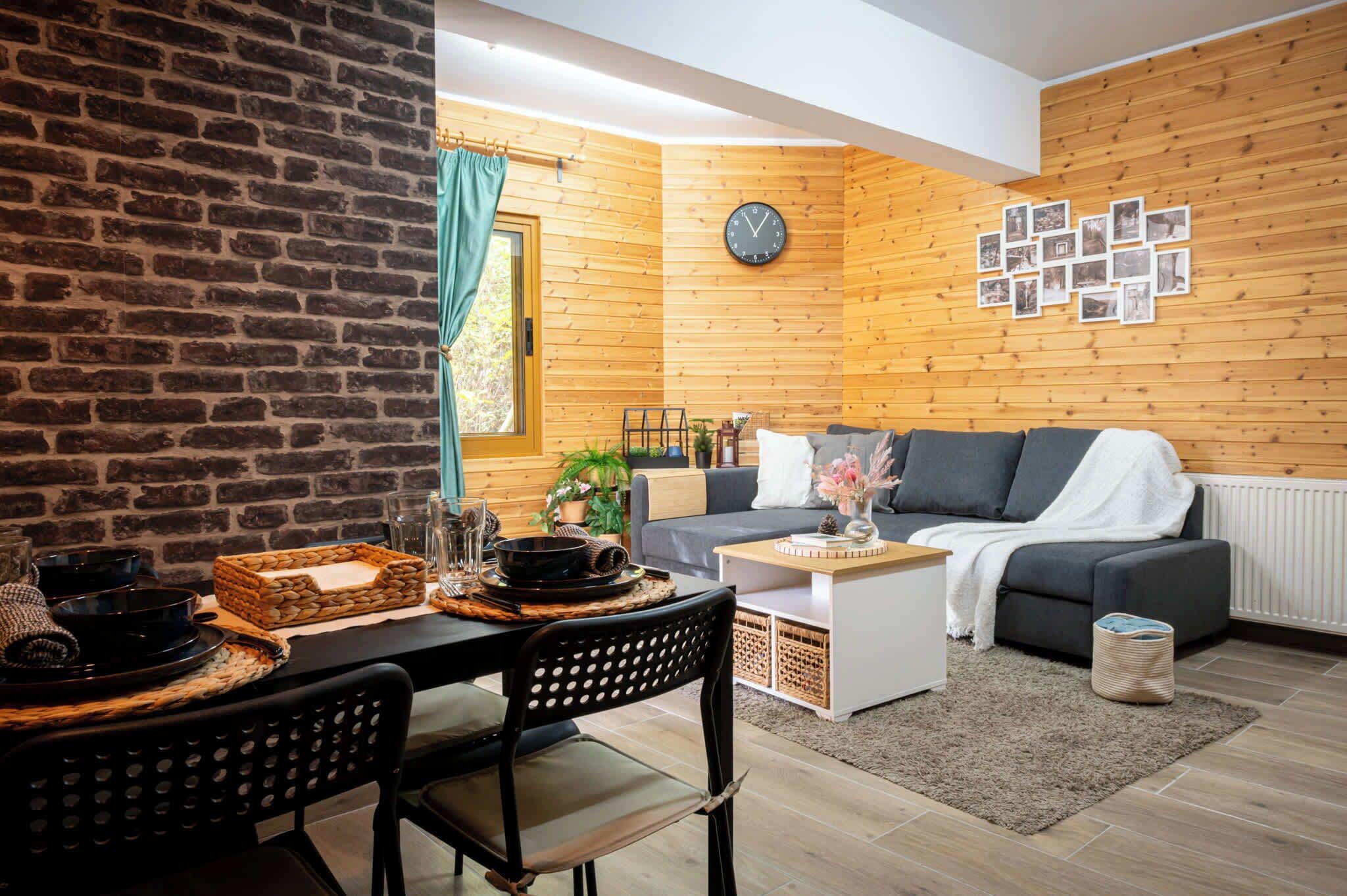 Enjoy a bright, open-plan space designed for easy living - perfect for sharing meals, unwinding, and relaxing after a day of exploring.