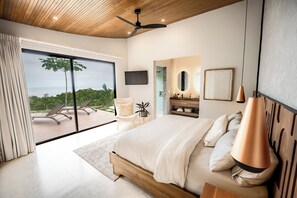 Room - Modern adults-only villa with private plunge pool and panoramic ocean-to-mountain views. (Manuel Antonio)