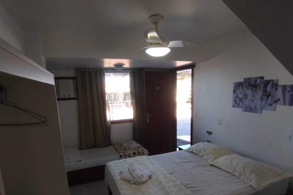 Chambre triple Standard | AccĂšs au Wi-Fi (inclus), literie fournie, accessible en fauteuil roulant