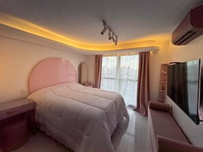 1 bedroom, iron/ironing board, WiFi, bed sheets - Studio dos Sonhos Vila Olímpia - Studio Rosa (São Paulo)