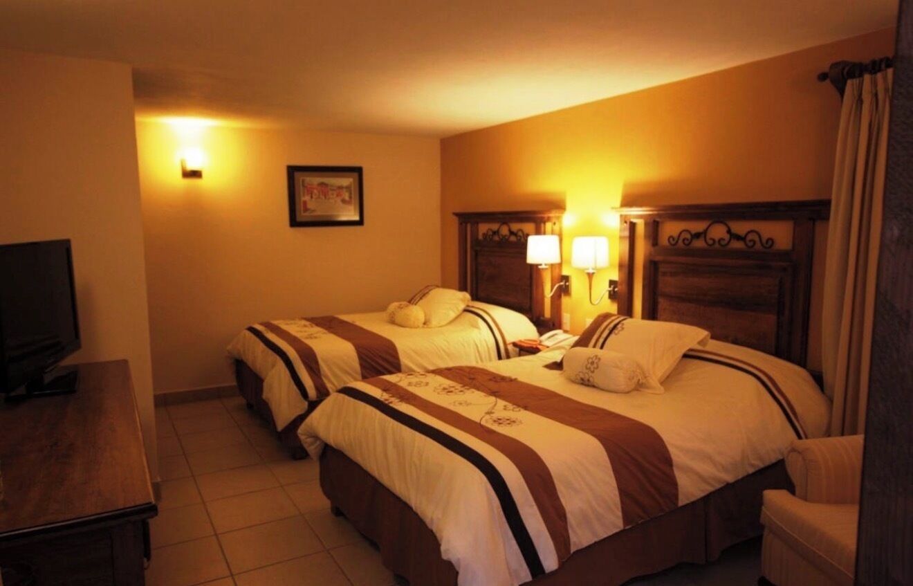 Quarto duplo clássico, vista para o jardim