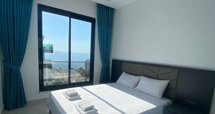 New Apartment Panoramic View Sea Mountain City and Pool 50m from the beach
