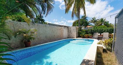 2BR 2bth w King Size BED & Private Pool in Sosua