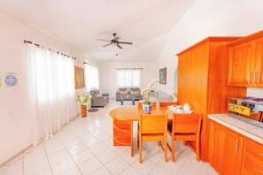 House, 2 Bedrooms, Accessible, Smoking | Dining room - 2BR 2bth w King Size BED & Private Pool in Sosua (Sosúa)