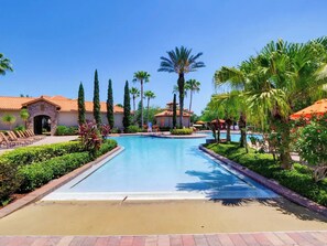 Pool - 3BR Disney Oasis /Sleeps 8 /No Fees (Davenport)