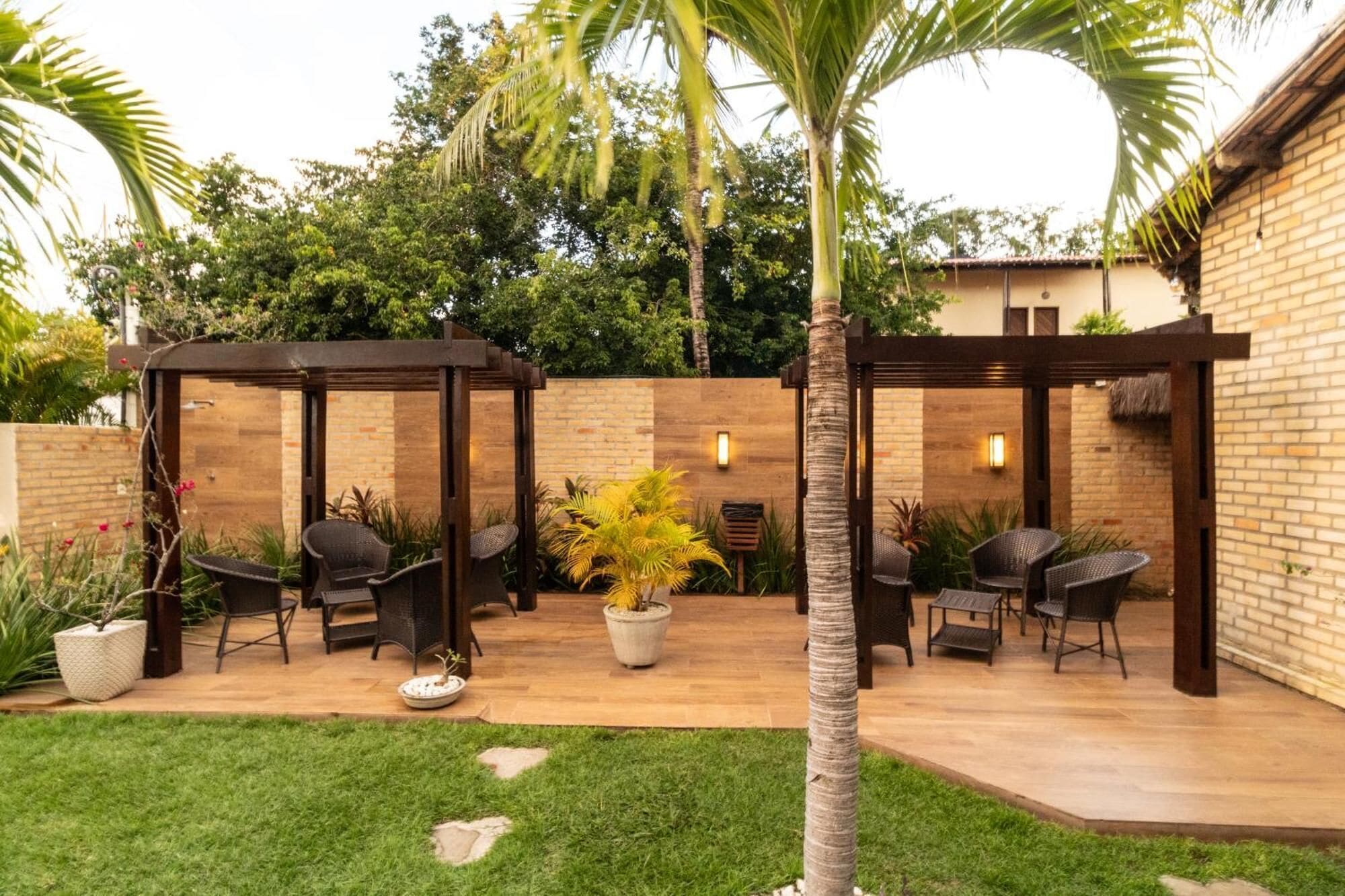 舒適木屋, 花園景觀 | 露台/庭院