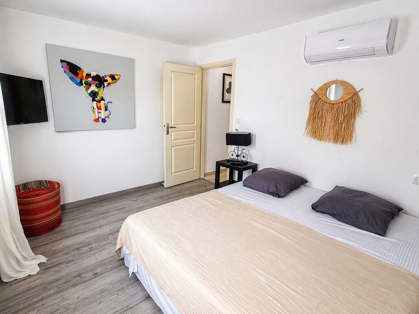 2 bedrooms, iron/ironing board, free WiFi, wheelchair access