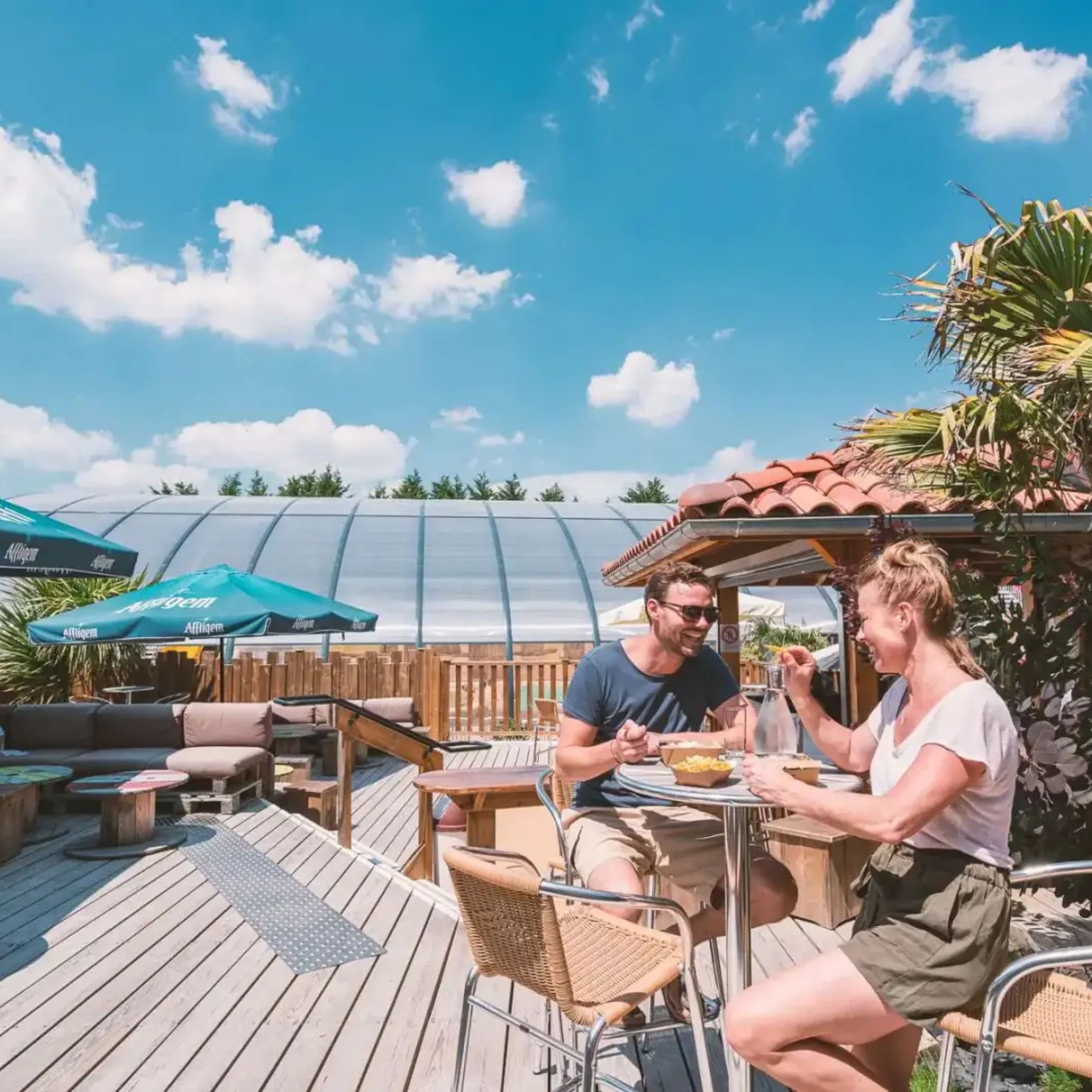 Opções para refeição ao ar livre