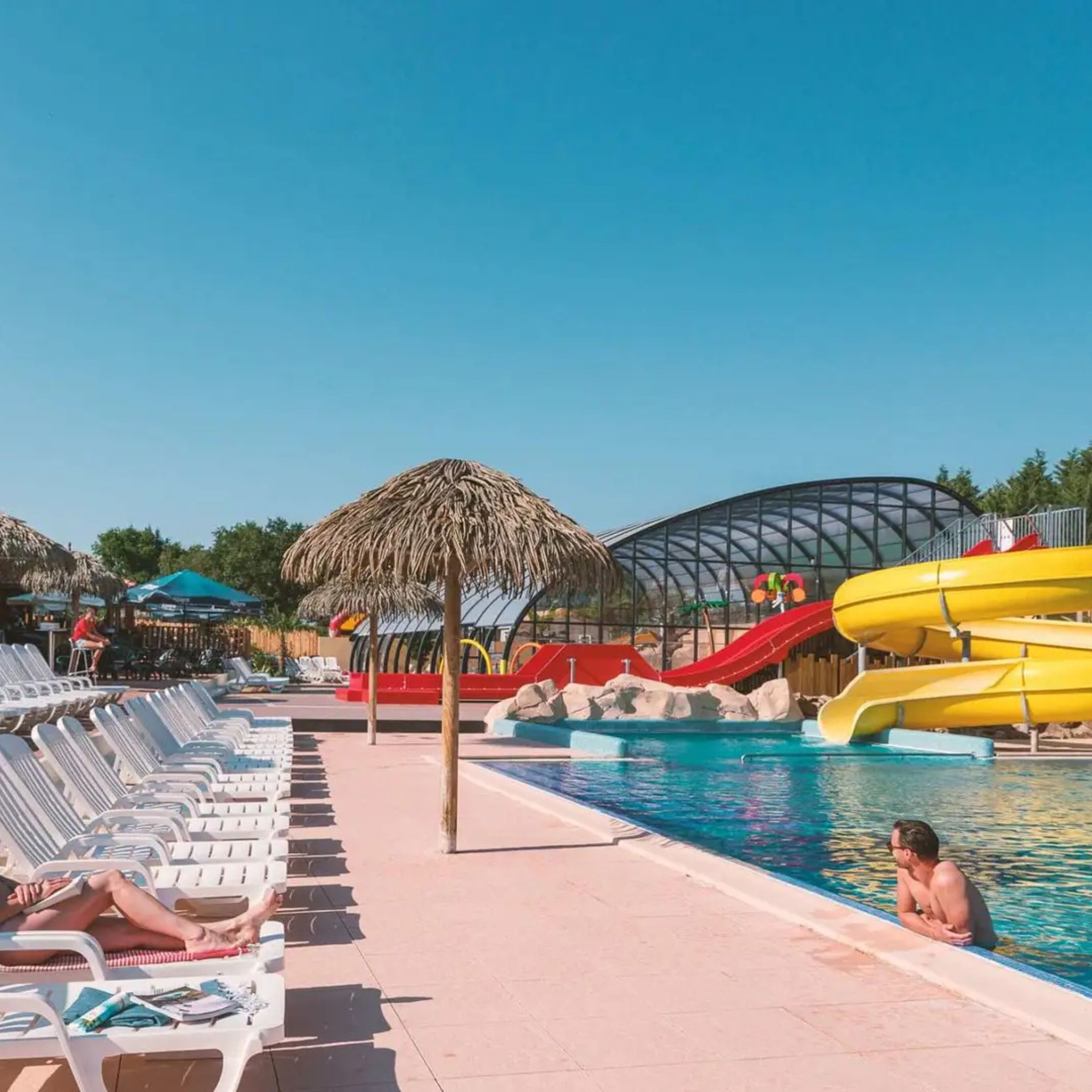 Seasonal outdoor pool