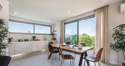 Modern Penthouse in Cabanas de Tavira with Large Terrace, Pool & Parking