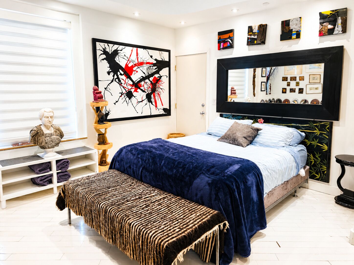 Luxury Suite, Kitchen, City View | Premium bedding, pillow-top beds, in-room safe, laptop workspace