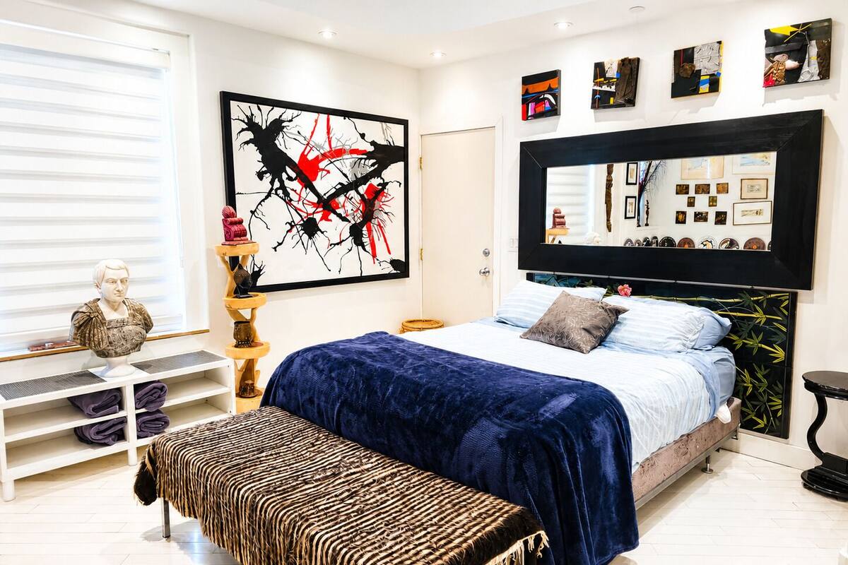 Suite Luxe, cuisine, vue ville