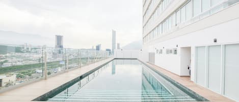 Seasonal outdoor pool