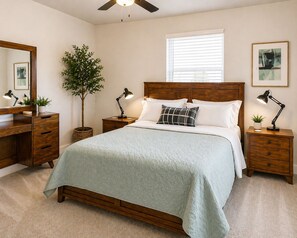5 bedrooms, iron/ironing board, WiFi, bed sheets