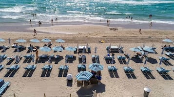 Vlak bij het strand