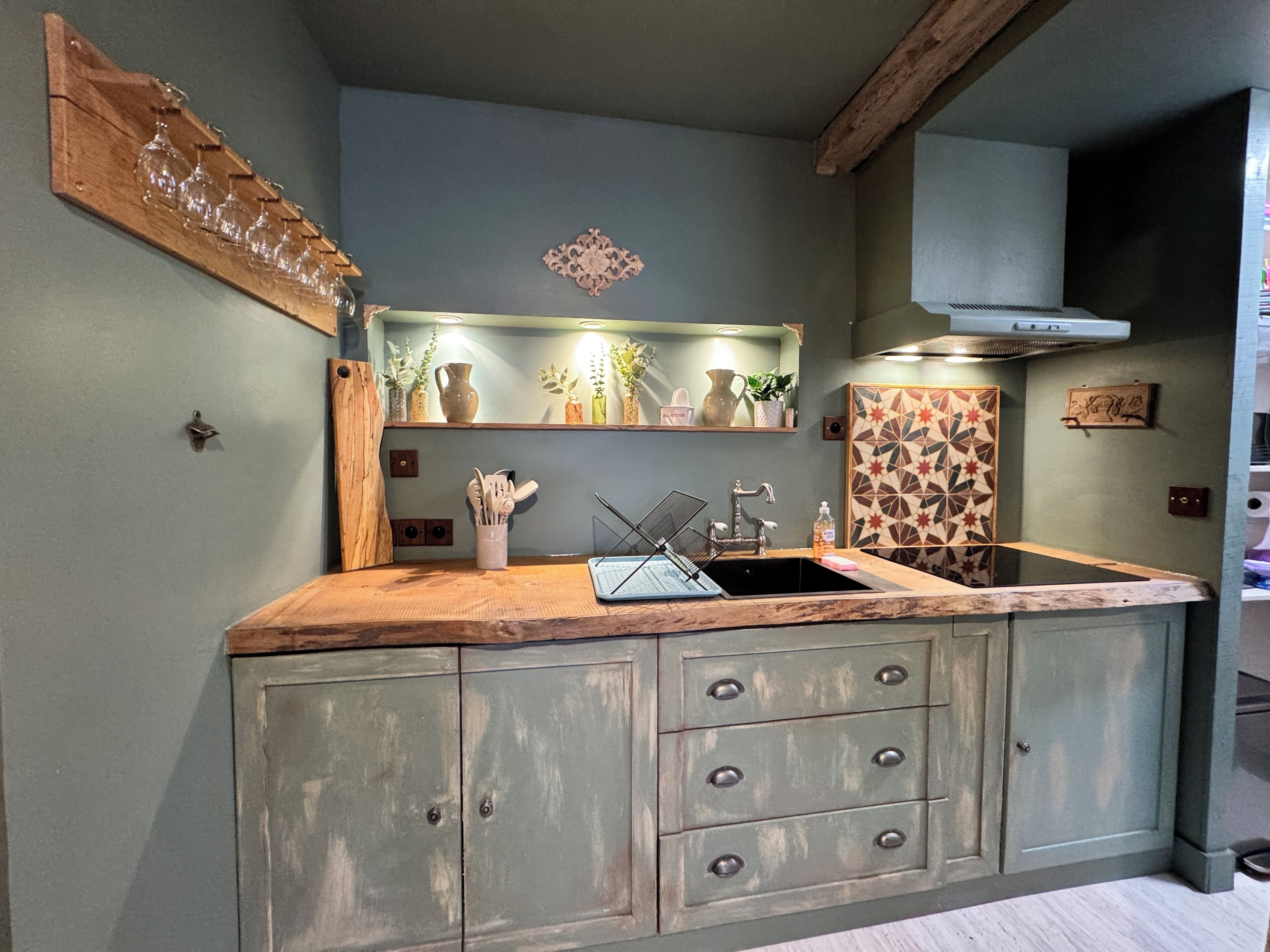 Microwave, oven, stovetop