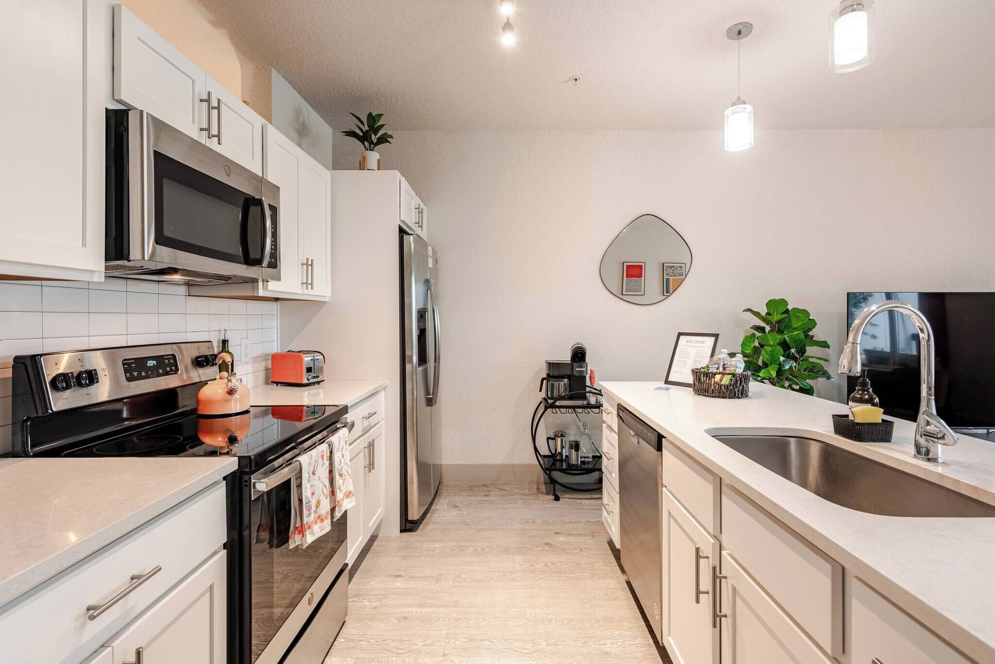 Bloc d'apartaments, 1 dormitori, accessible, fumadors | Cuina privada