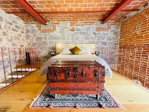 Room - Loft histórico con balcones y terraza común #102 (Heroica Puebla de Zaragoza)
