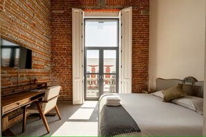 Room - Loft histórico con balcón y terraza común #110 (Heroica Puebla de Zaragoza)